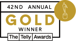 Gold Telly Award Winner